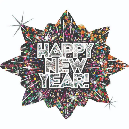 [G85839H-P] Bursting New Year Holo 32" - Grabo - FDS