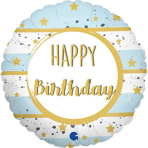 [GG69007] Happy Birthday Étoile 9" Vrac - Grabo