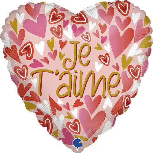 [GG78163-P] Je T'Aime 18" - Grabo