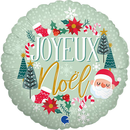 [GG78166-P] Joyeux Noel 18" - Grabo