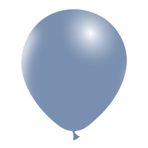 [HG112-10V05] 10 Ballons  Vintage Bleu 12" - Balloonia