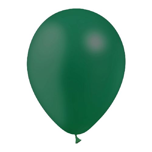 [HG112-50P39] 50 Ballons 12" Standard Vert Foret - Balloonia