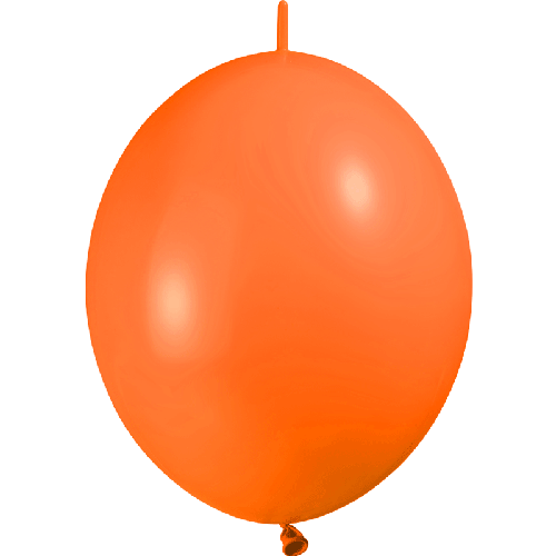 [HG12L-50P24] 50 Ballons Deco Link 12" Standard Orange - Balloonia