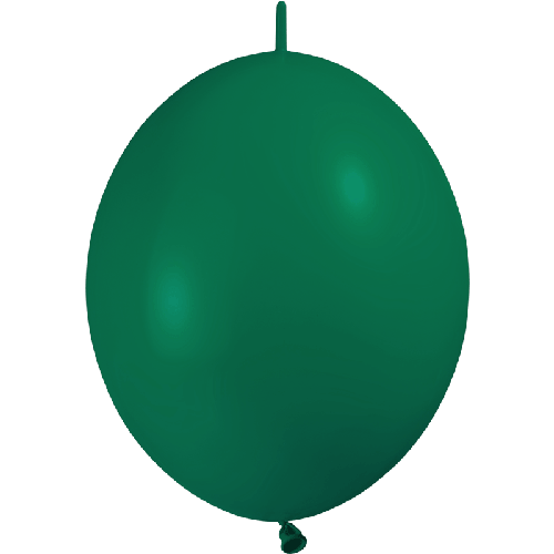 [HG12L-50P39] 50 Ballons Deco Link 12" Standard Vert Forêt - Balloonia