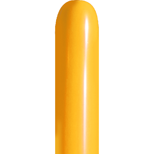 [HG260-50M94] 50 Ballons À Modeler 260 Metal Or - Balloonia