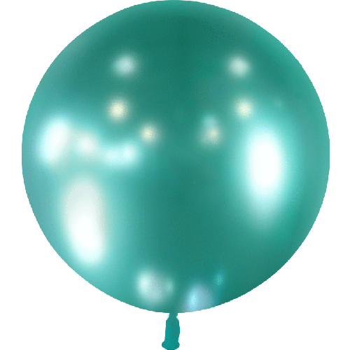 [HG2-B03] Ballon 2' Vert Brillant Vrac - Balloonia