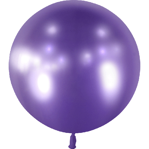 [HG2-B06] Ballon 2' Violet Brillant - Balloonia