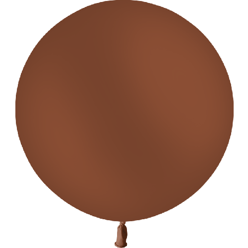 [HG2-P40] 1 Latex Standard Chocolat 2' (60Cm) Vrac - Balloonia