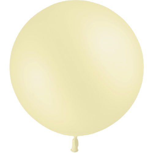 [HG2-T04] 1 Latex Pastel Jaune T04 2' (60Cm) - Balloonia