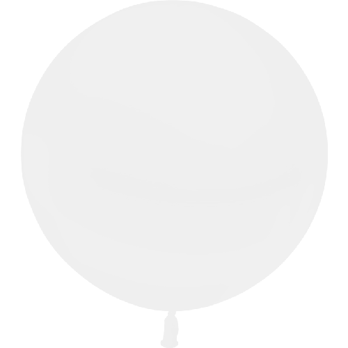 [HG3-C00] 1 Latex Cristal Transparent 3' (90cm) Vrac - Balloonia