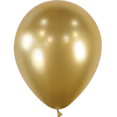 [HG45B01] 100 Balloons 5" Brillant Gold - Balloonia