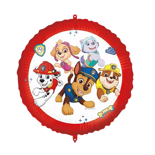 [P92975] Alu Rond Pat Patrouiille 46Cm - Licence