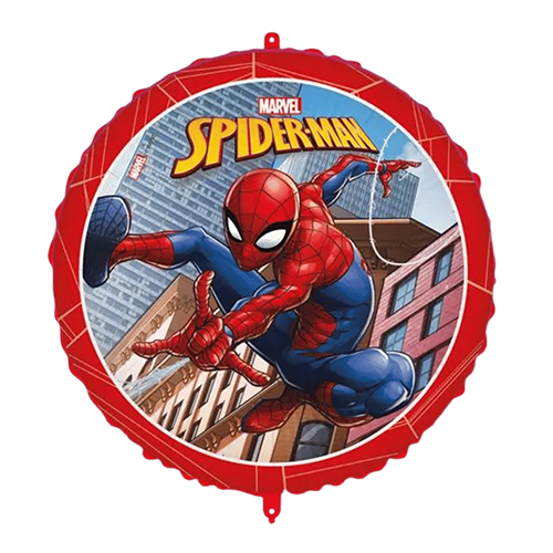 [P93870] Alu Rond Spiderman 46Cm - Licence