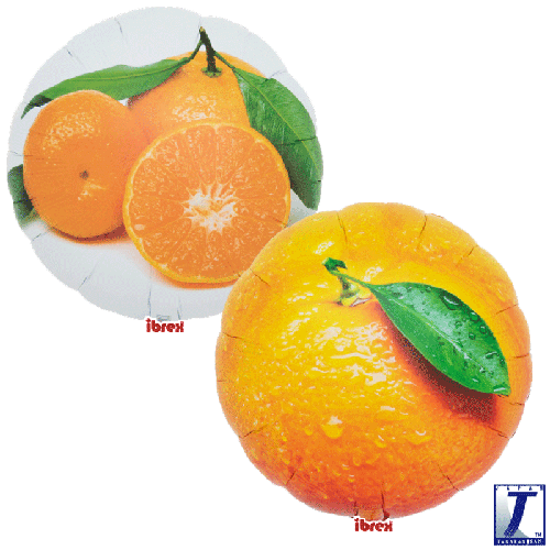 [TK0201213107] 14" Rond Oranges (fruit) - Takarakosan