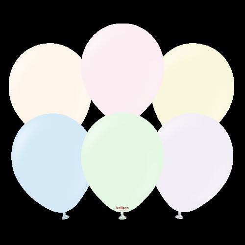 [11830000] 18" Macaron Mix 25 Bal- Kalisan