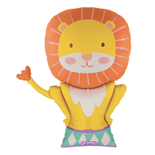 [PF-CLSS-26] 1 Alu 26" forme Circus shape lion - Prima