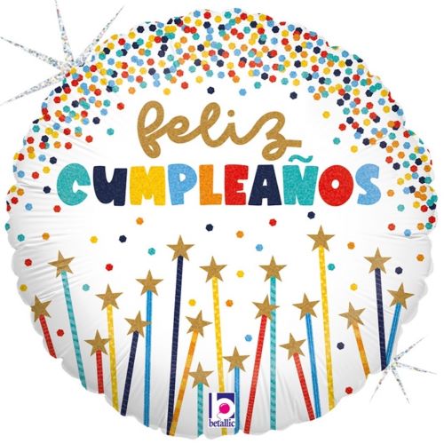 [G26272GH-P] VELAS DE ESTRELLAS DE CUMPLEANOS 18" - Grabo