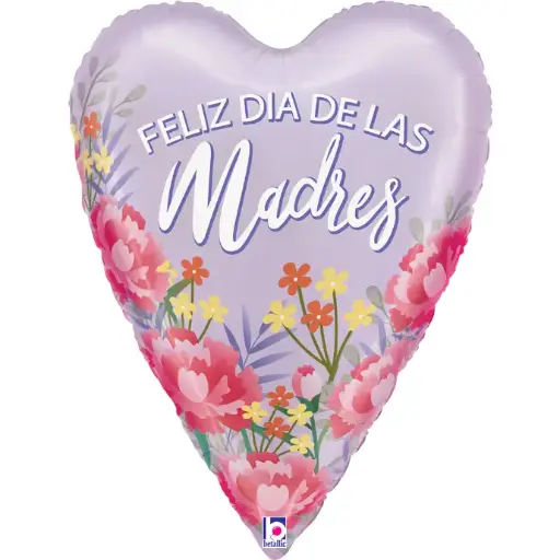 [G25436-P] Satin Heart Mother's Day 30" - Grabo