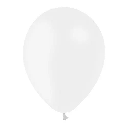 [B30-WHT-S] 25 Bal 12" Standard Blanc – Balloonia