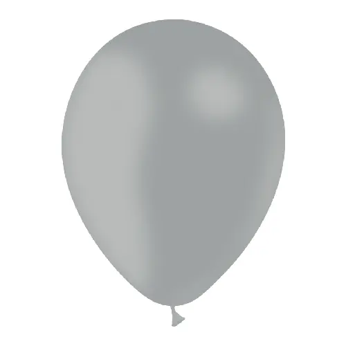 [B30-GRA-S] 25 Bal 12" Standard Gris – Balloonia