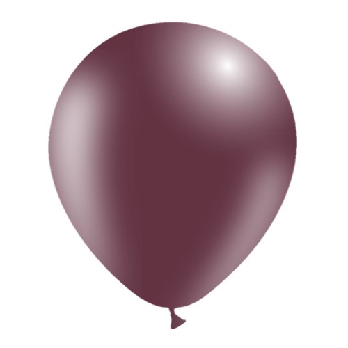 [HG112P49] 100 Ballons 12" Standard Bordeaux- Balloonia