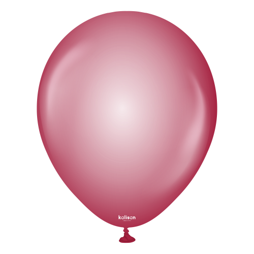 [11260052] 12" Crystal Burgundy 50 Bal - Kalisan
