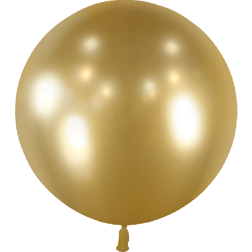 [HG2-1B01] 1 Ballon 2' Or Brillant Emballé