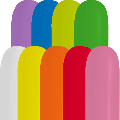 [HG360-50P] 50 Ballons À Modeler 360 Assortis