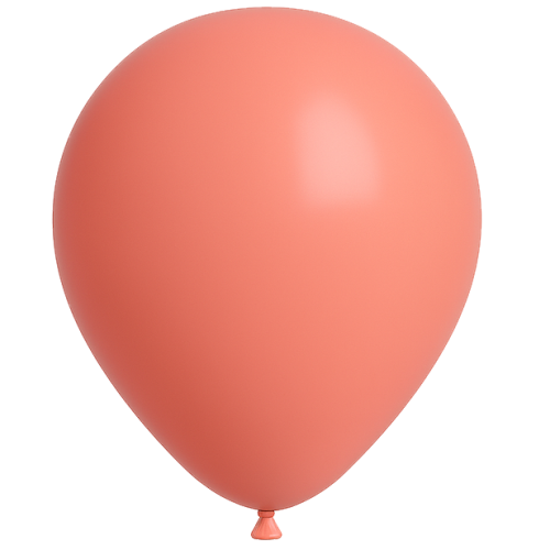[P30SAUMON] 25 Ballons 30cm Pastel Saumon 