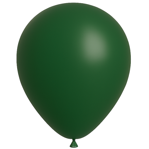 [S13VERTFORET] 25 Ballons 13cm Vert Foret