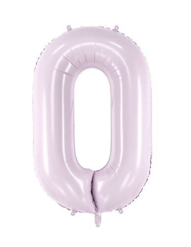 [FB230G-0-014] 1 Alu Chiffre "0" Violet 28" ( 72cm )