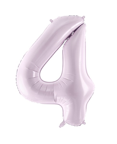 [FB230G-4-014] 1 Alu Chiffre "4" Violet 28" ( 72cm )