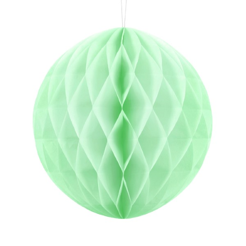 [KB10-096] Boule Alvéolée décorative de diamètre 10cm Vert